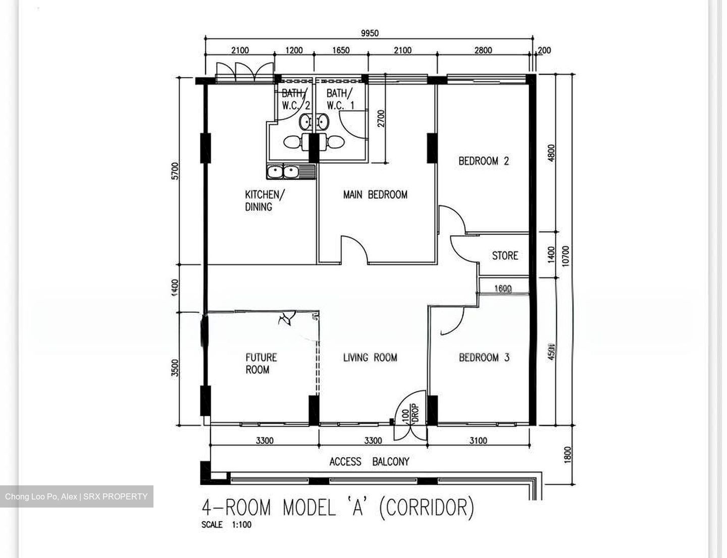 Blk 25 Chai Chee Road (Bedok), HDB 4 Rooms #582400841
